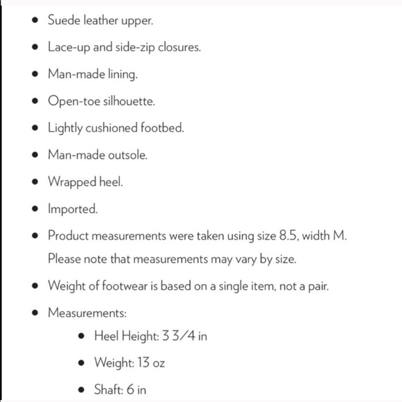 Sam Edelman Suede Leather boots - Picture 7 of 7